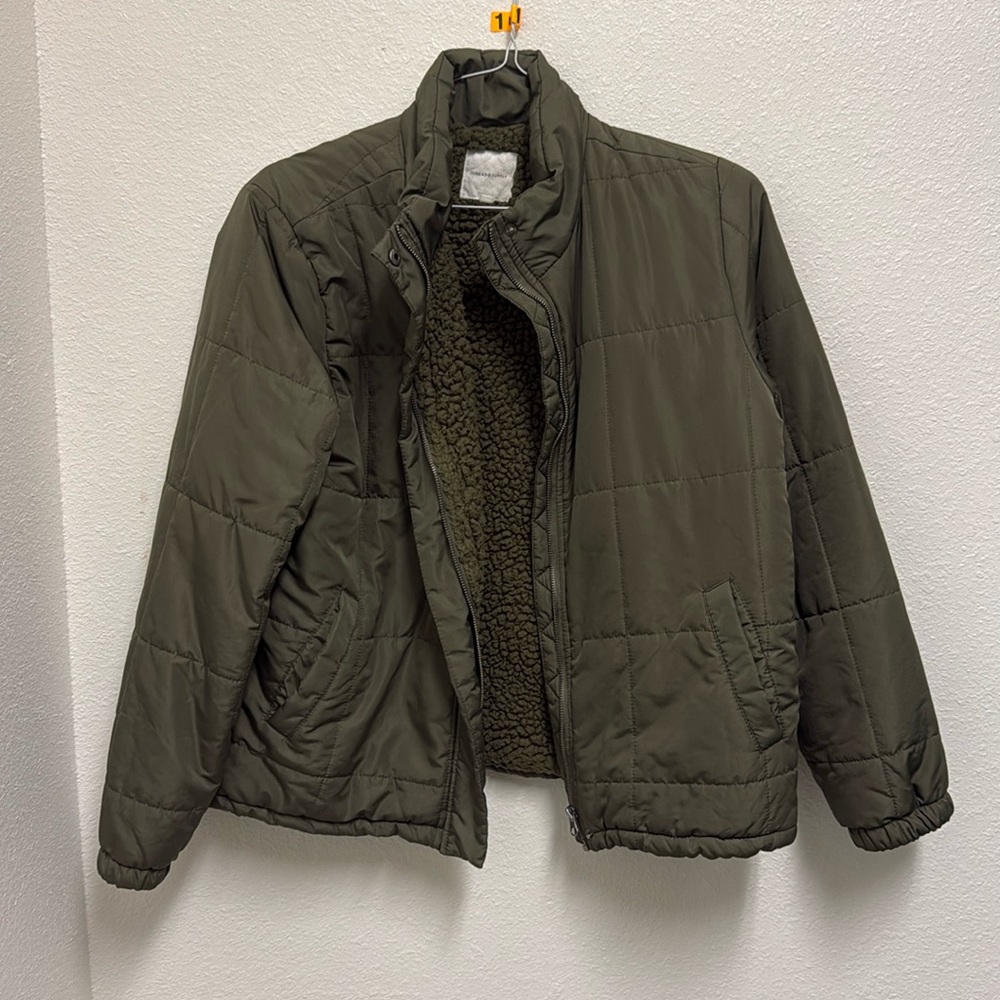 Thread & Supply Nordstrom Green Coat
